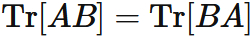 symmetry of trace